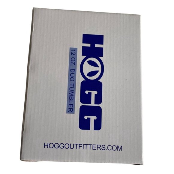 HOGG Stainless Steel 12 OZ Duo Tumbler-Sippy Cup-New! - Picture 2 of 6